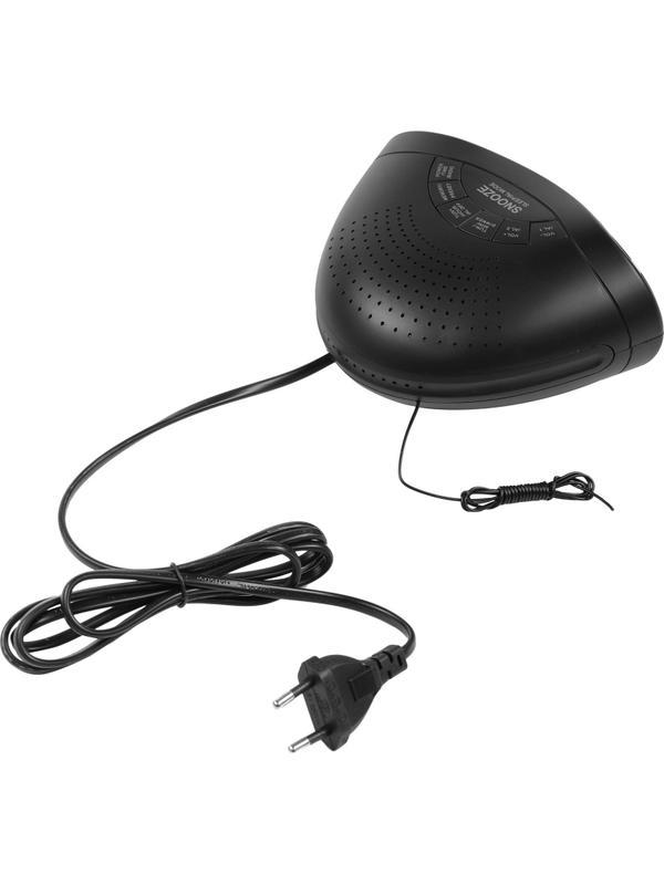 Радиобудильник Hyundai H-RCL200 черный LED подсв:зеленая часы:цифр AM/FM