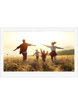 Фоторамка цифровая Digma 15.6 PF-1500 IPS 1920x1080 бел. пластик ПДУ Видео