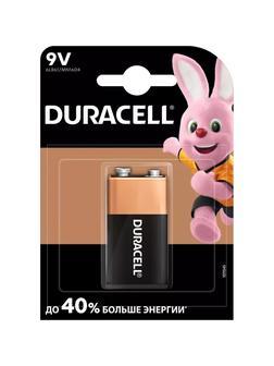 Батарейка Duracell Plus Крона 6LR61 BL1 Alkaline 9V