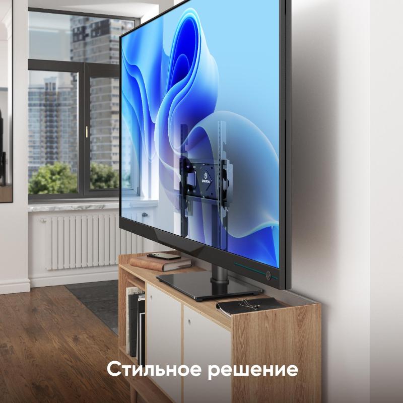 Подставка для ТВ ONKRON PT4  26-55, макс 35кг, черная