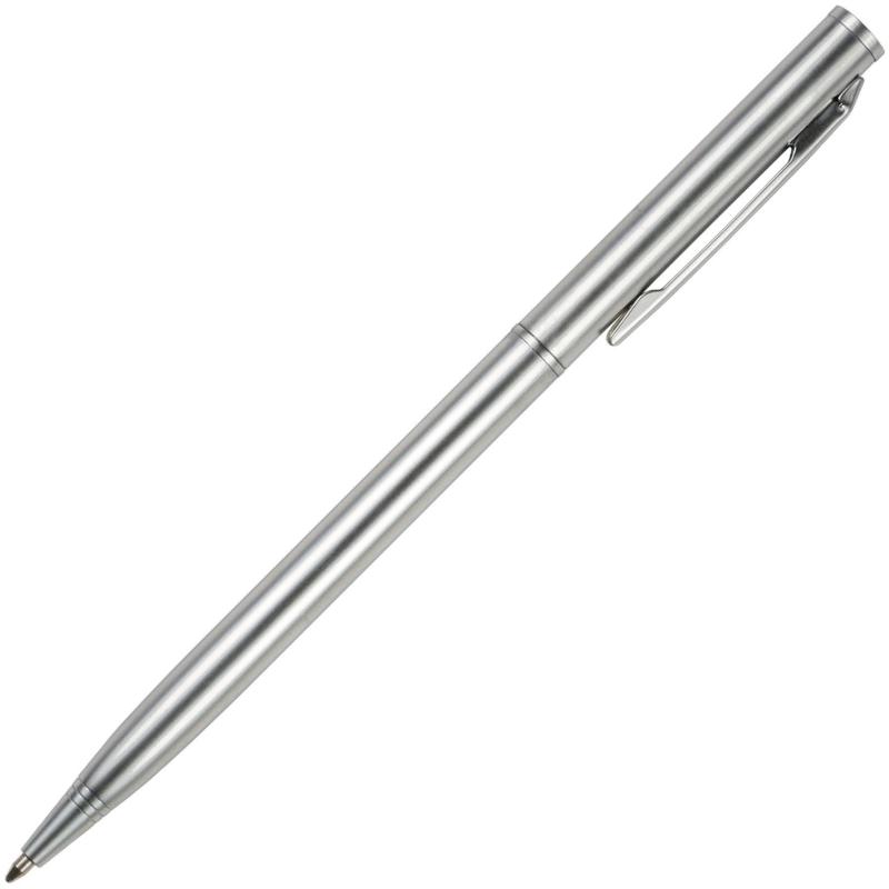 Ручка шариковая автомат. PALERMO металл.корп.серебр, 0,7мм,синяя 20-0250/18