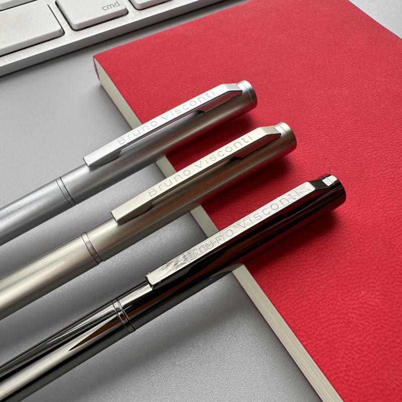 Ручка шариковая автомат. PALERMO металл.корп.шампань,0,7мм,синяя 20-0250/19