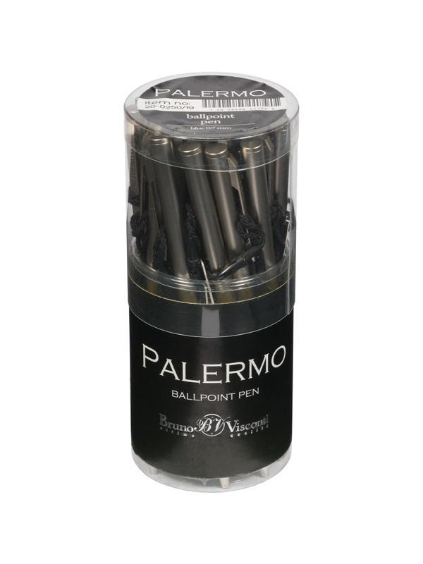 Ручка шариковая автомат. PALERMO металл.корп.шампань,0,7мм,синяя 20-0250/19