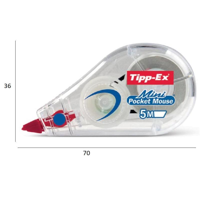 Корректирующая лента 5мм х 6м Tipp-Ex