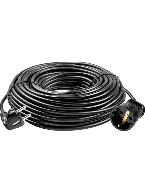 ЗУБР ПВС-307-Ш, ПВС, 3 x 0.75 мм2, 30 м, 2500 Вт, силовой удлинитель-шнур (55022-30)