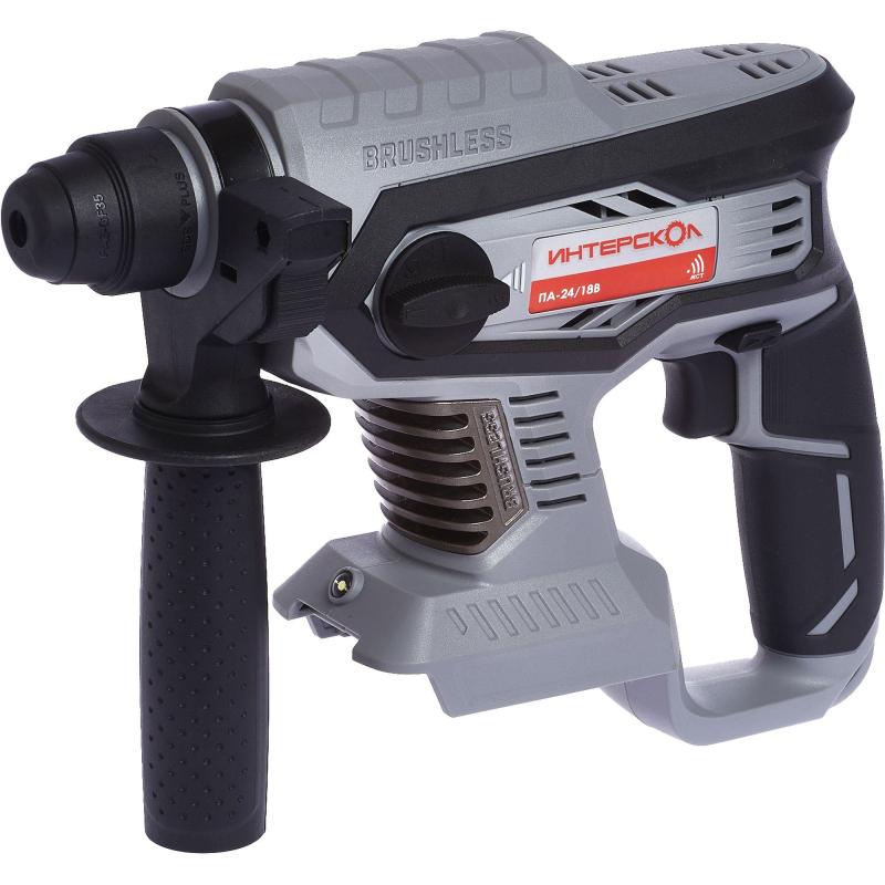 Перфоратор аккумуляторный ИНТЕРСКОЛ ПА-24/18В (без аккум. и ЗУ)(579.0.0.70)