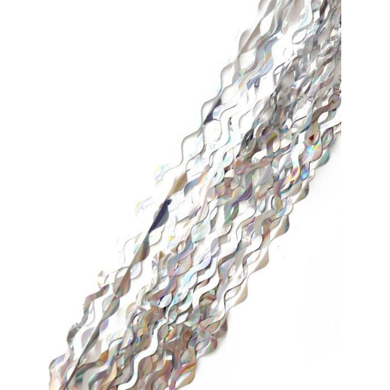 Дождик новогодний из ПЭТ /   9x100 см арт.92325