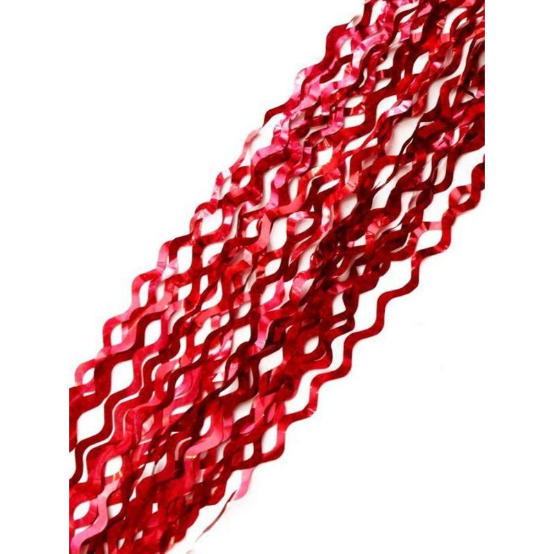 Дождик новогодний из ПЭТ /   9x100 см арт.92324