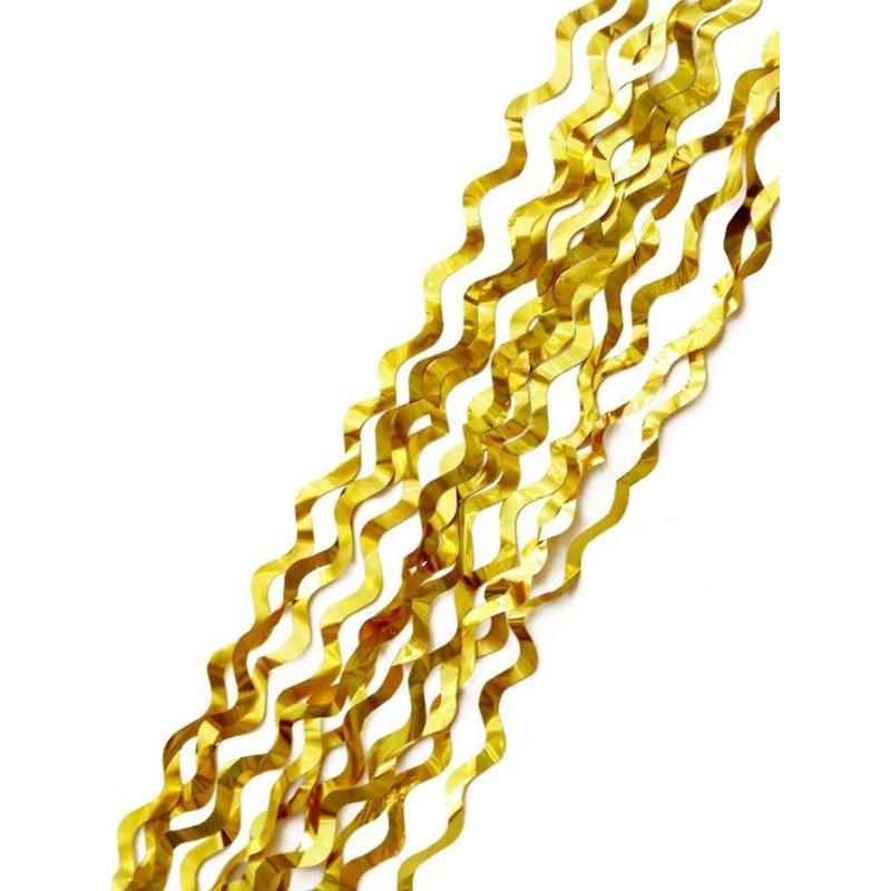 Дождик новогодний из ПЭТ /   9x100 см арт.92323