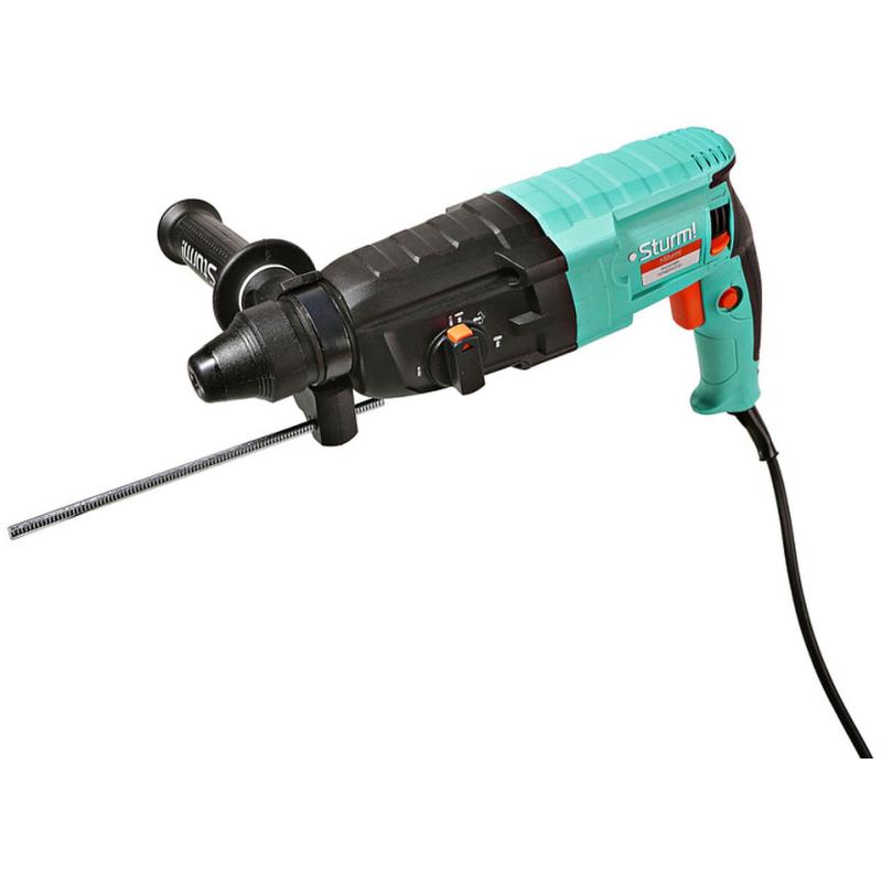 Перфоратор Sturm!, 800Вт, 24мм, 3Дж, 0-5600уд/мин, 0-1200об/мин RH2524BR
