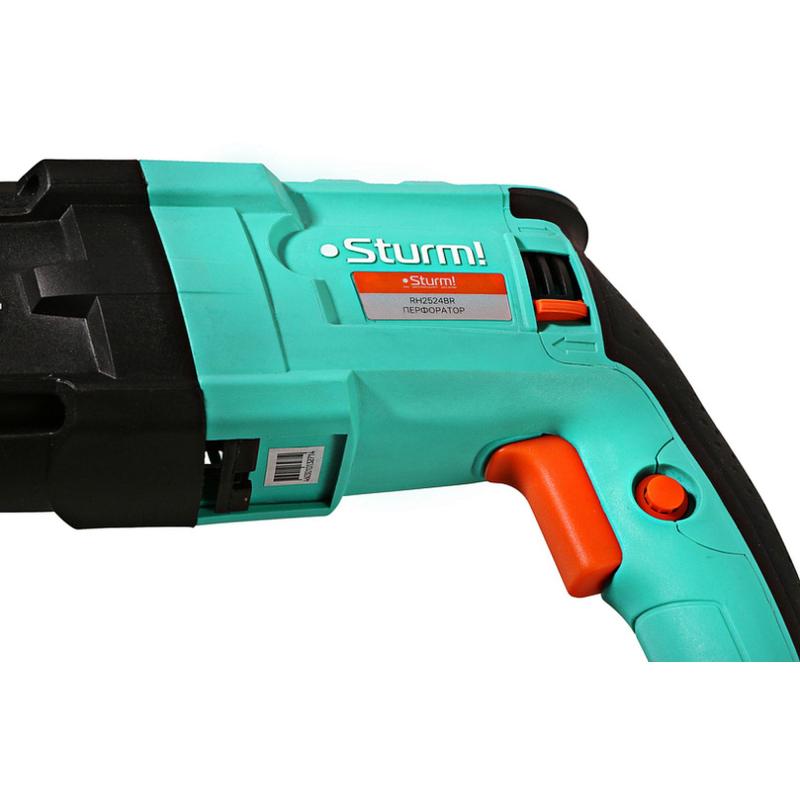 Перфоратор Sturm!, 800Вт, 24мм, 3Дж, 0-5600уд/мин, 0-1200об/мин RH2524BR