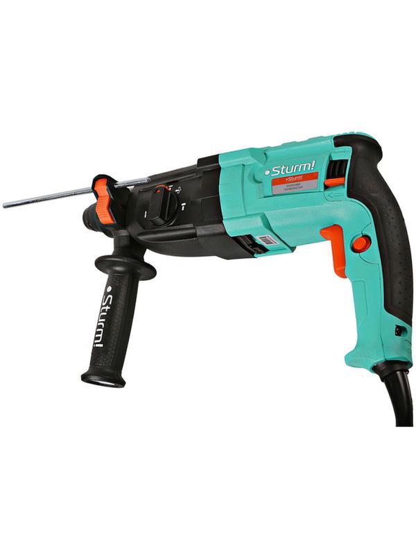 Перфоратор Sturm!, 800Вт, 24мм, 3Дж, 0-5600уд/мин, 0-1200об/мин RH2524BR