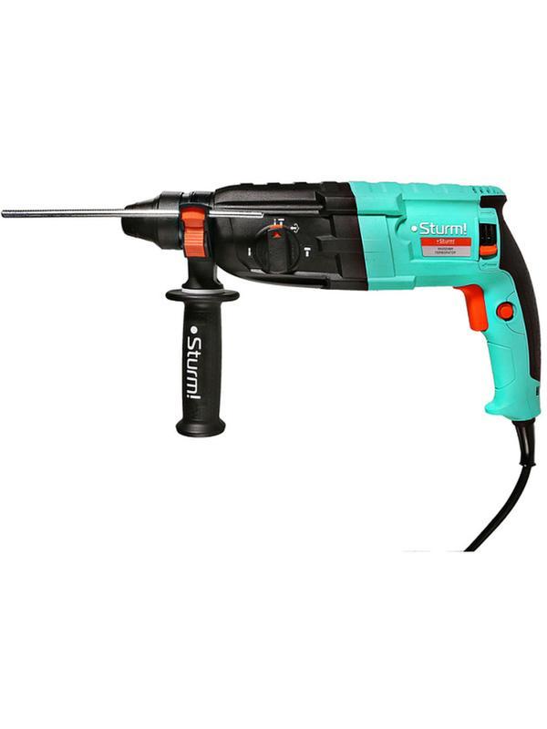 Перфоратор Sturm!, 800Вт, 24мм, 3Дж, 0-5600уд/мин, 0-1200об/мин RH2524BR