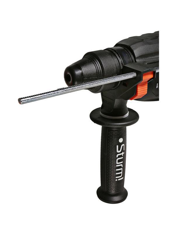 Перфоратор Sturm!, 800Вт, 24мм, 3Дж, 0-5600уд/мин, 0-1200об/мин RH2524BR