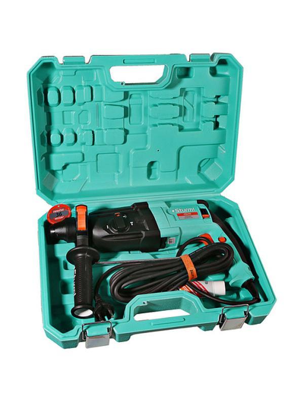 Перфоратор Sturm!, 800Вт, 24мм, 3Дж, 0-5600уд/мин, 0-1200об/мин RH2524BR