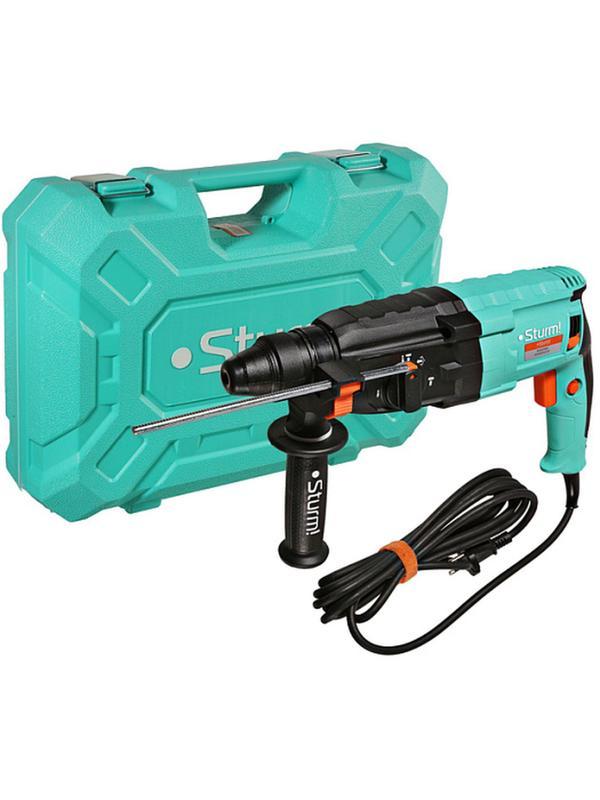 Перфоратор Sturm!, 800Вт, 24мм, 3Дж, 0-5600уд/мин, 0-1200об/мин RH2524BR