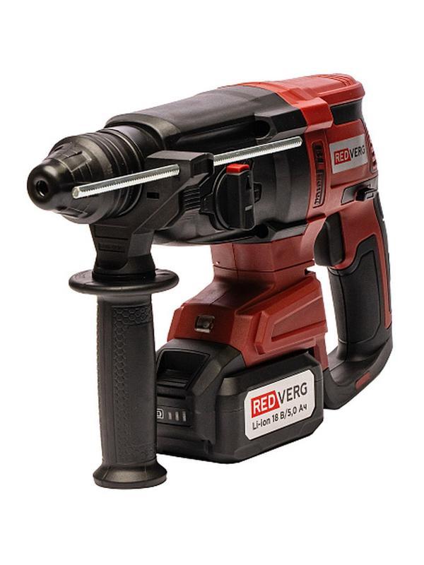 Перфоратор аккумуляторный бесщеточный REDVERG RD-RH18-24BLK/U