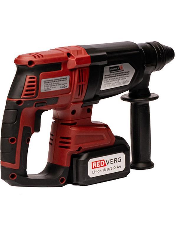 Перфоратор аккумуляторный бесщеточный REDVERG RD-RH18-24BLK/U
