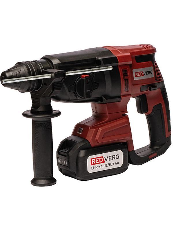 Перфоратор аккумуляторный бесщеточный REDVERG RD-RH18-24BLK/U