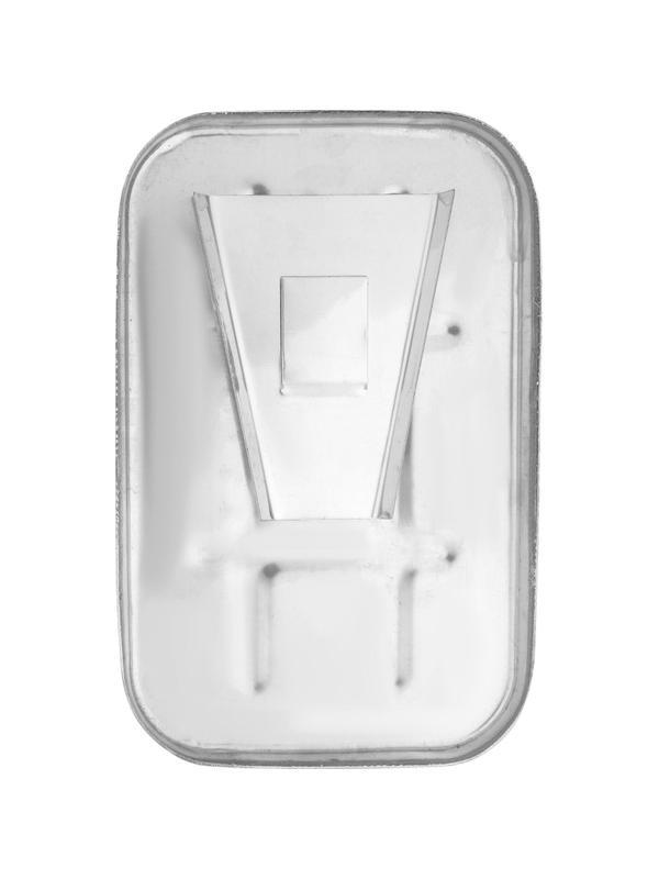 Дозатор для жидкого мыла нержавеющая сталь 500мл глянц 98х108х150 NV-2201