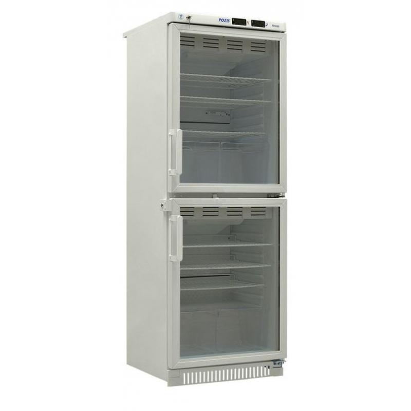 Холодильник фармацевтический ХФД-280 POZIS 140/140, тонир.стекл.двери