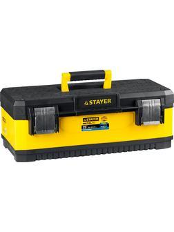 STAYER METALPRO, 584 х 289 х 222 мм, (23″), металлический ящик для инструментов, Professional (2-38011-21,5)
