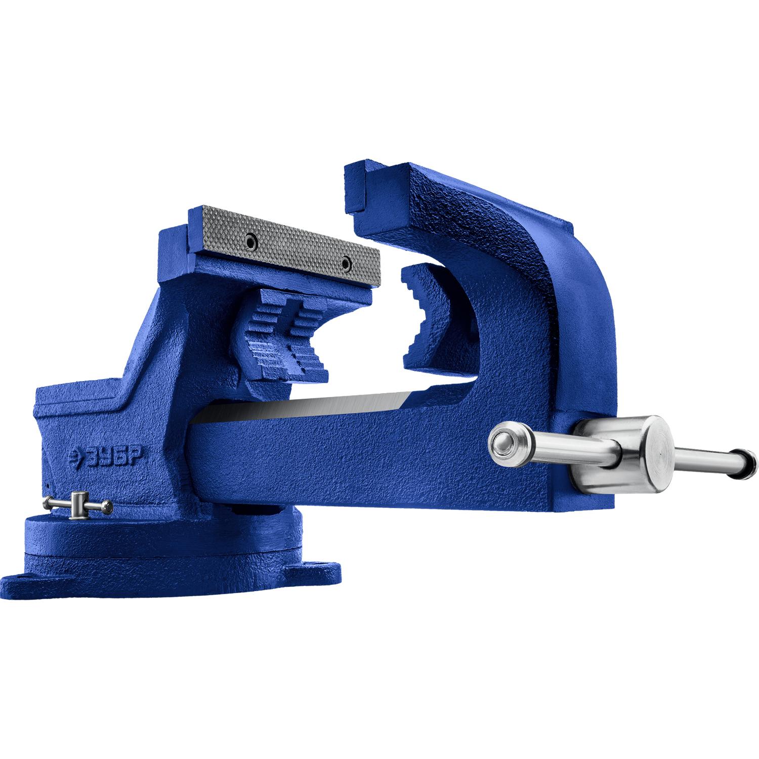 ЗУБР 100 мм, слесарные тиски, Профессионал (32703-100)