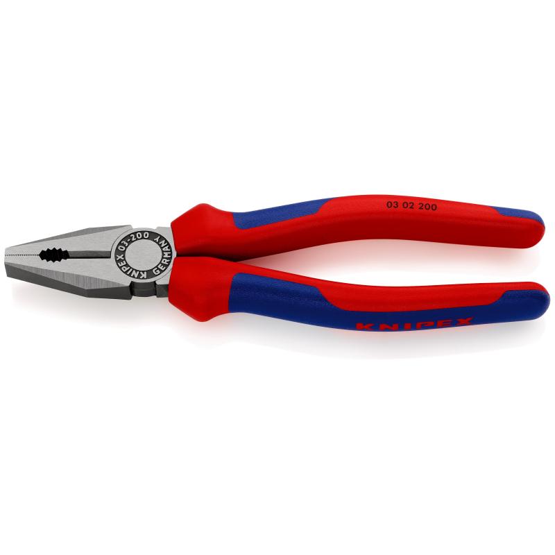 Плоскогубцы комбинированные L-200 мм KNIPEX KN-0302200