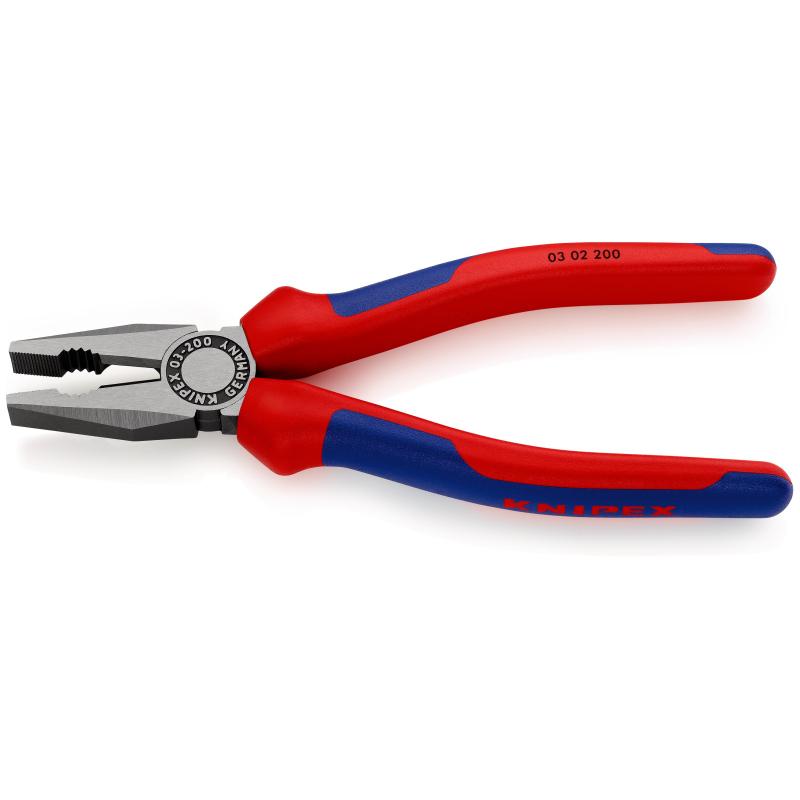 Плоскогубцы комбинированные L-200 мм KNIPEX KN-0302200