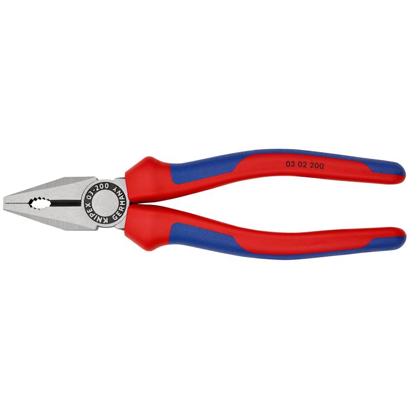 Плоскогубцы комбинированные L-200 мм KNIPEX KN-0302200