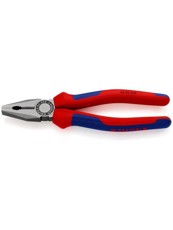Плоскогубцы комбинированные L-200 мм KNIPEX KN-0302200