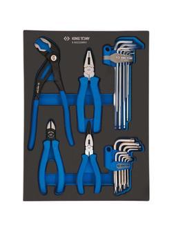 Набор пассатижей, шестигранник.и Torx Г-образных,ложемент,22предм.KING TONY