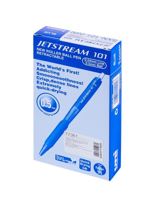 Ручка шариковая автомат. Jetstream SXN-101-05 син,0,5,масл,манж