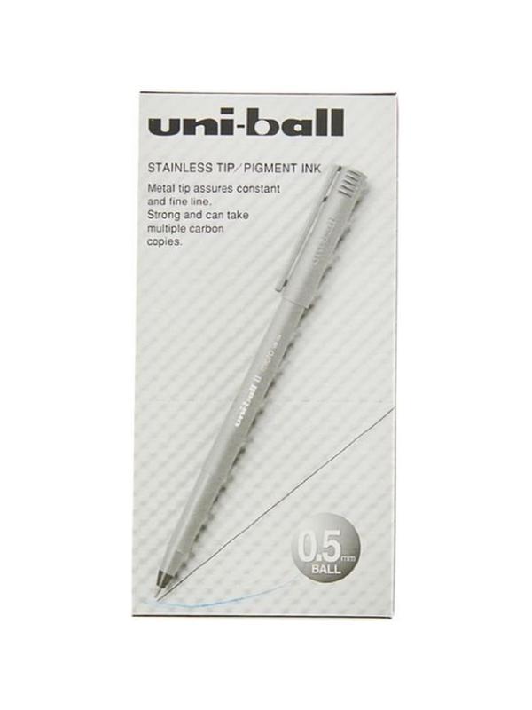 Роллер Uni-Ball II Micro 0,5мм, синий, UB-104