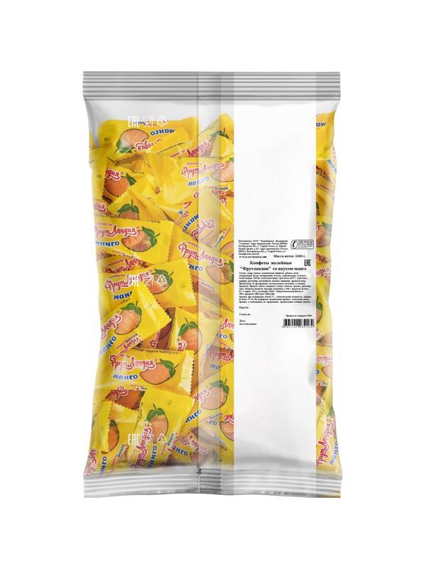 Конфеты Фрутландия желейные со вкусом манго пак 1000г