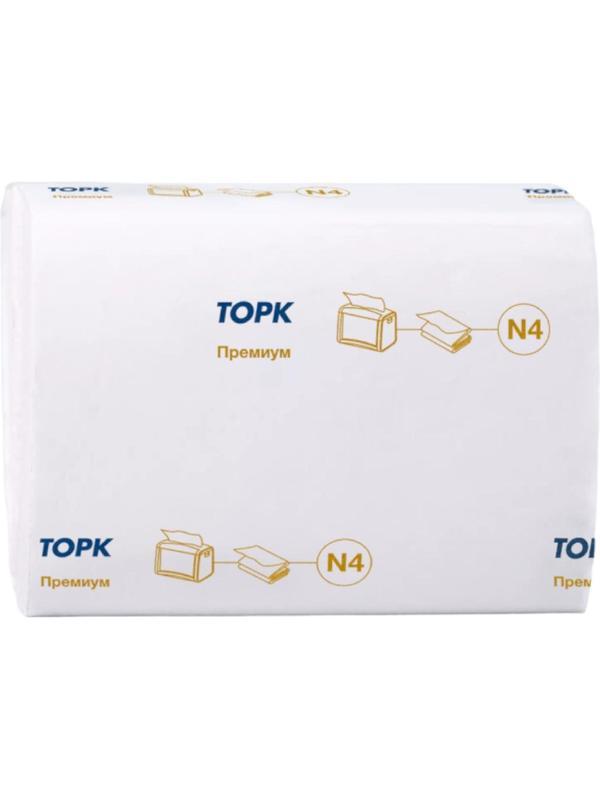 Салфетки бумажные д/дисп Торк Экспресснап Прем 2слN4 200л20пач/уп,цел773100