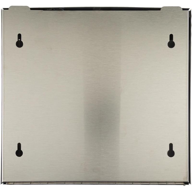 Диспенсер для полотенец лист Z, нерж. сталь, матовый, с ключом NV-2518