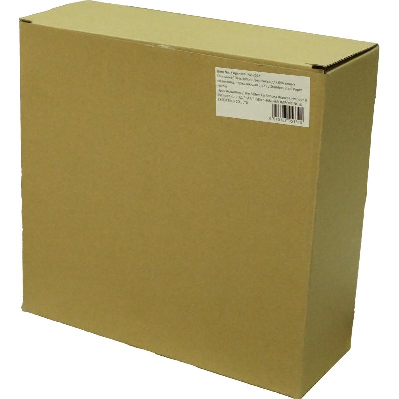 Диспенсер для полотенец лист Z, нерж. сталь, матовый, с ключом NV-2518