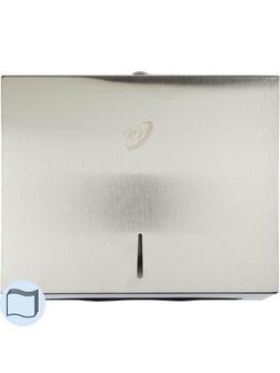 Диспенсер для полотенец лист Z, нерж. сталь, матовый, с ключом NV-2518