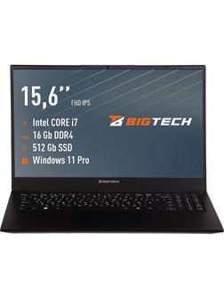 Ноутбук BigTech R157 (R157-I5B9W) i7-1255U/16Gb/512Gb SSD/15.6/W11P