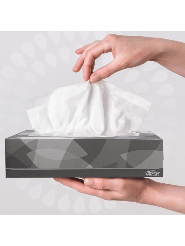 Салфетки косметические д/лица KK Kleenex 2сл б. 100 лист/кор.21 кор/уп.8835