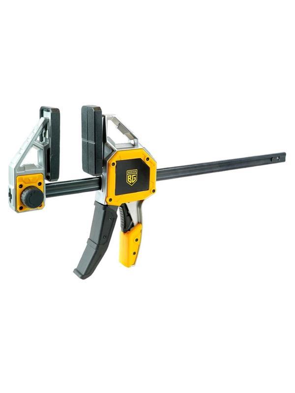 Струбцина быстрозажим.алюминиевая(сжим/разжим)95x300мм,350 кг BERGER BG1924