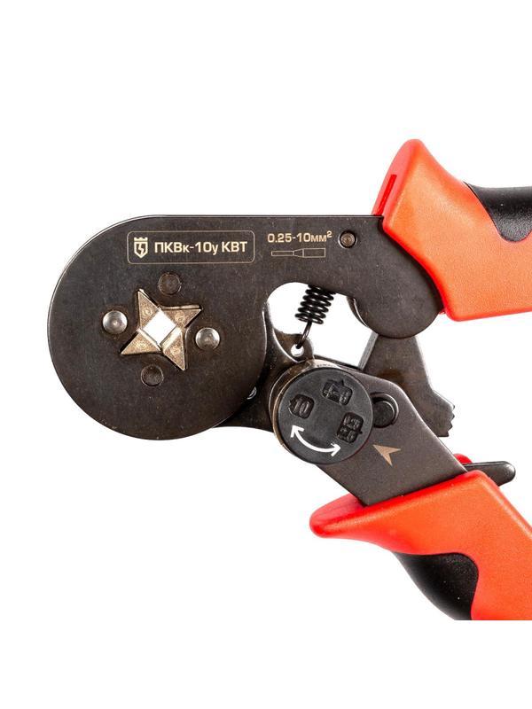 Кримпер КВТ для опрессовки втулочных наконечников 78863