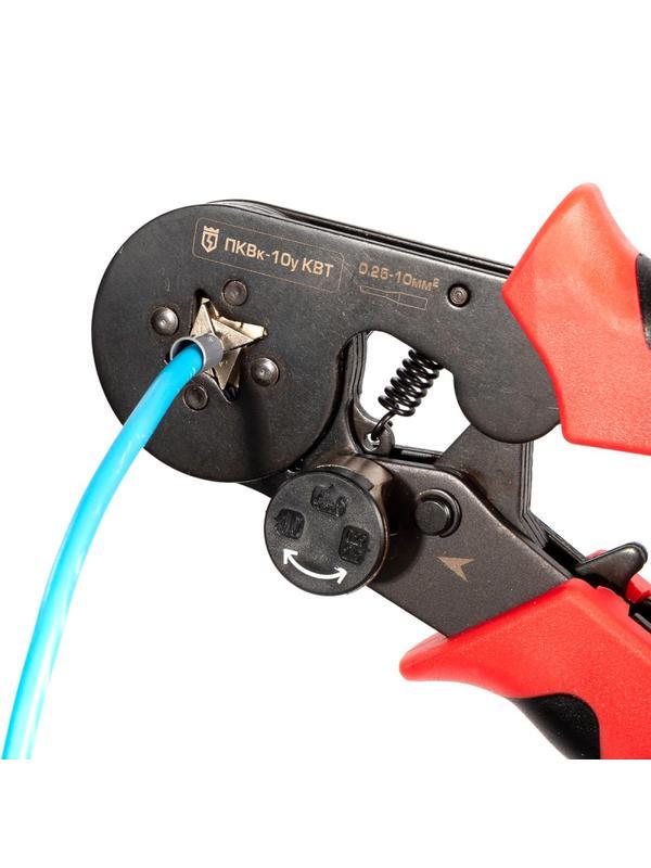 Кримпер КВТ для опрессовки втулочных наконечников 78863