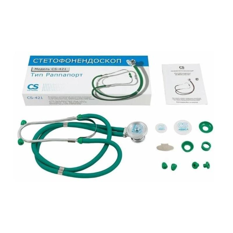 Стетофонендоскоп CS Medica CS-421 (зеленый)