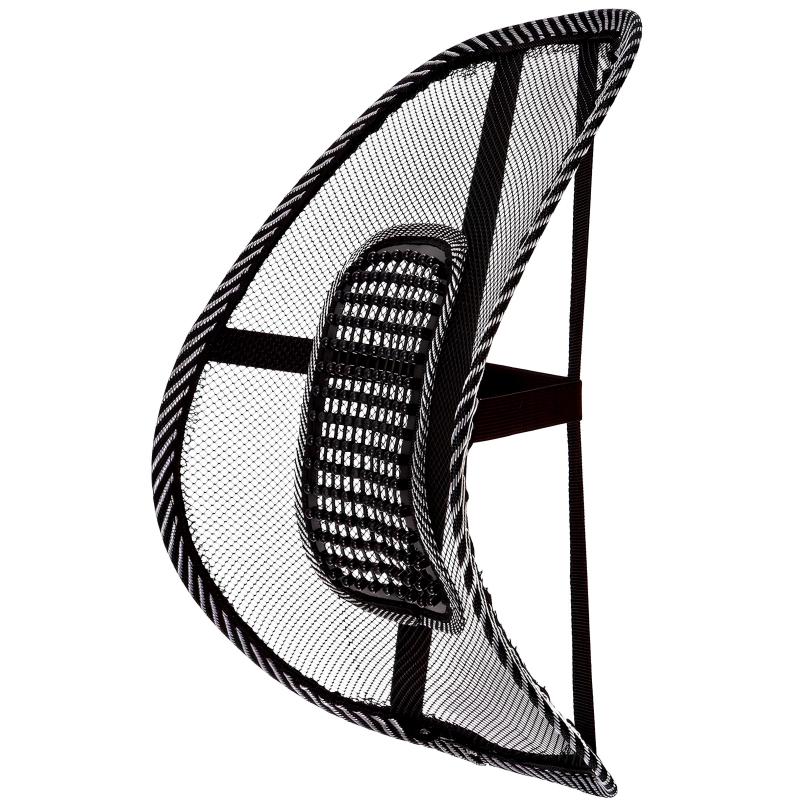 Подушка поддерживающая ТЗ_ОФИС-КОМФОРТ Корректор поясничного отдела, черный