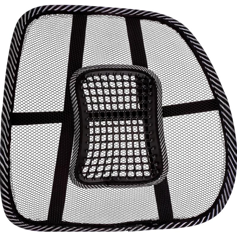 Подушка поддерживающая ТЗ_ОФИС-КОМФОРТ Корректор поясничного отдела, черный