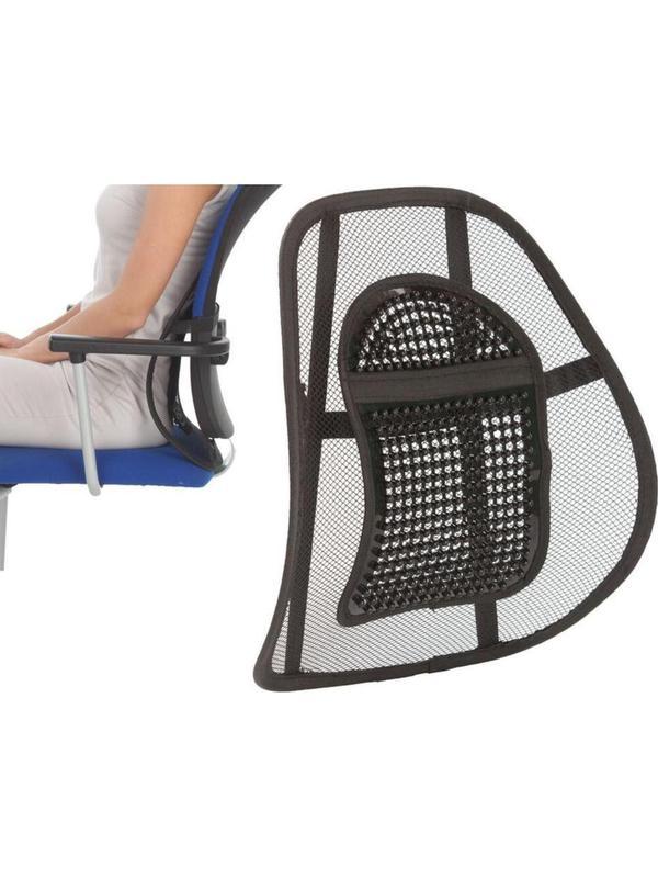 Подушка поддерживающая ТЗ_ОФИС-КОМФОРТ Корректор поясничного отдела, черный