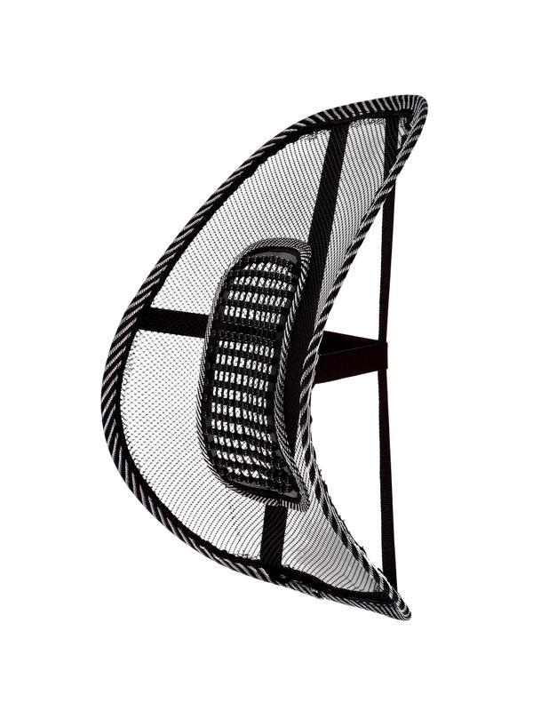 Подушка поддерживающая ТЗ_ОФИС-КОМФОРТ Корректор поясничного отдела, черный