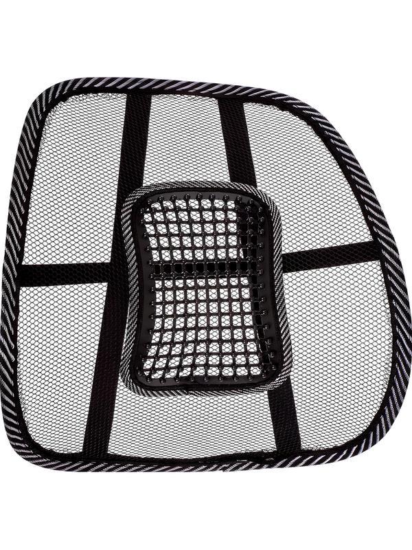 Подушка поддерживающая ТЗ_ОФИС-КОМФОРТ Корректор поясничного отдела, черный